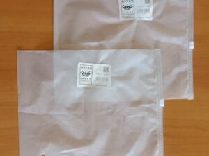Зип пакеты с бегунком с застежкой матовые 20*30см